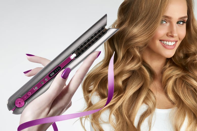 Hair Straightener and Split-End Trimmer Deal - Wowcher