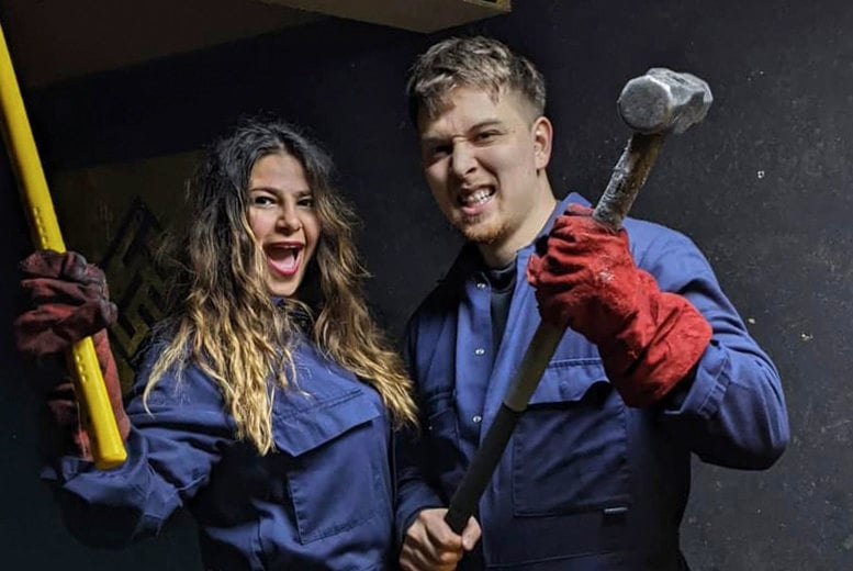 A rage room experience for two people from Trappd Live Escape Rooms (was £55) OR redeem towards another available deal