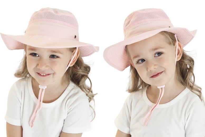 Kids wide store brim hat