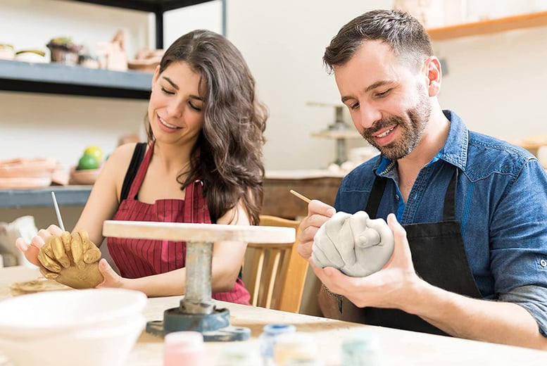 3D Handmade Hand Mold Casting Clone Powder DIY Kit Couples Hand