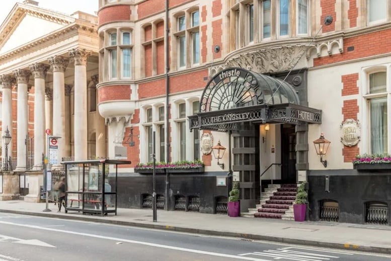 4* The Kingsley Hotel: Afternoon Tea & Bubbly for 2 - Covent Garden
