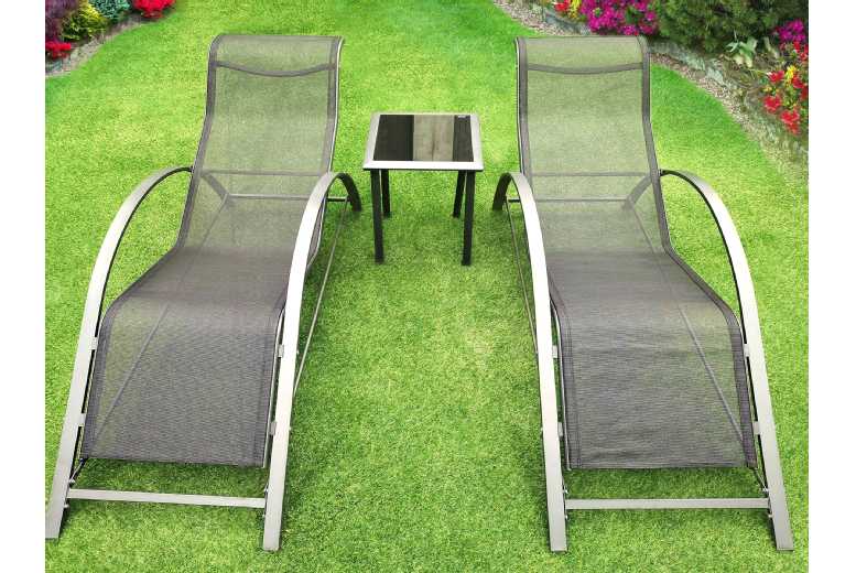 Wowcher garden online loungers