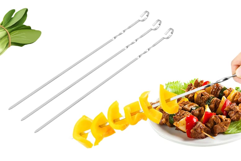 12 pack kebab skewers 22 inch