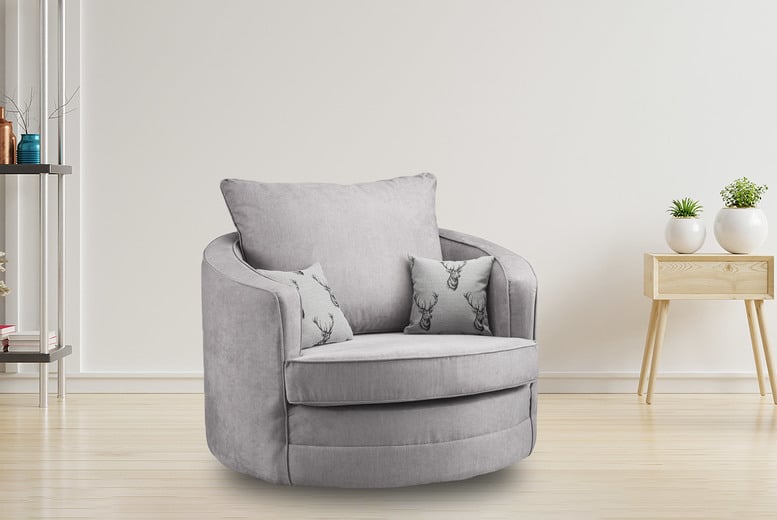 Swivel discount sofa chair