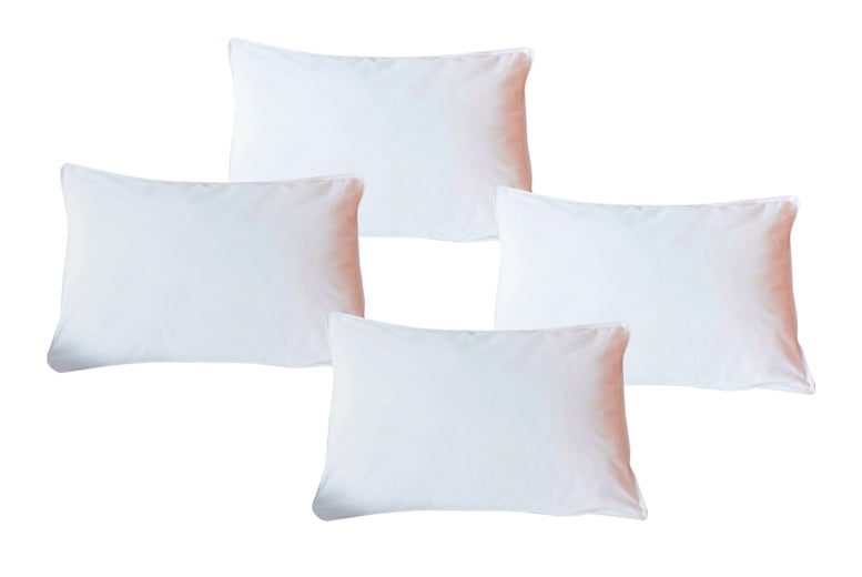 Cot bed cheap pillows