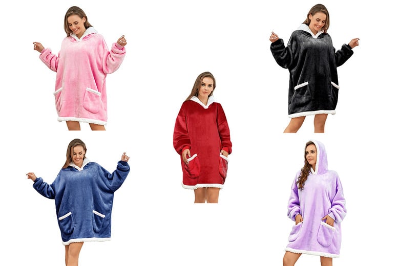 Wowcher discount blanket hoodie