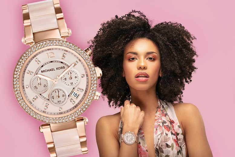 25097446 MK Watch-pink
