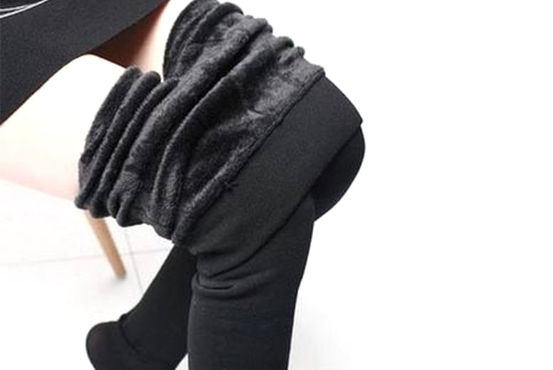 Women's Fleece Lined Leggings Deal - Wowcher
