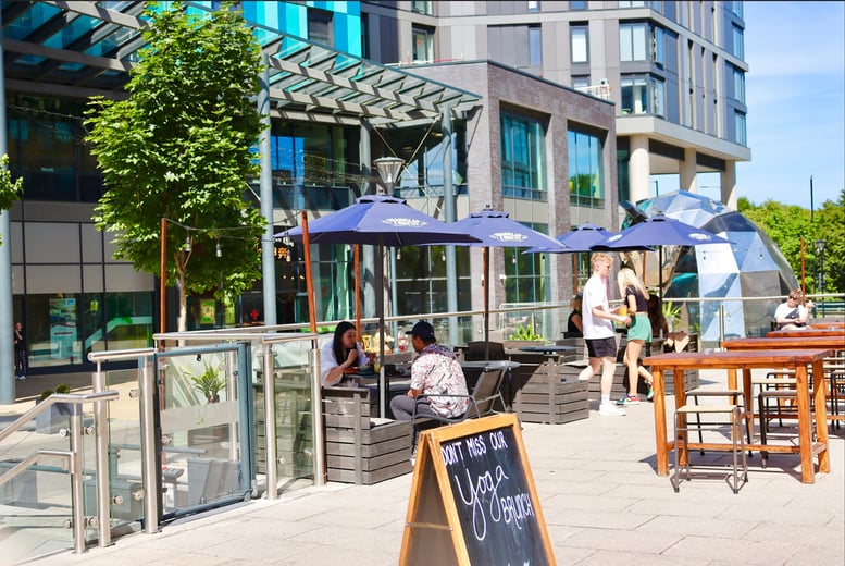 Alfresco 'Bottomless' Prosecco and Pizza For 2 - Lykke, Sheffield 