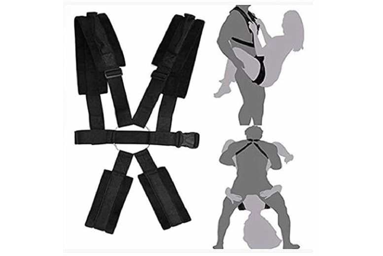 Comfortable Stand And Deliver Sex Position Body Sling Harness