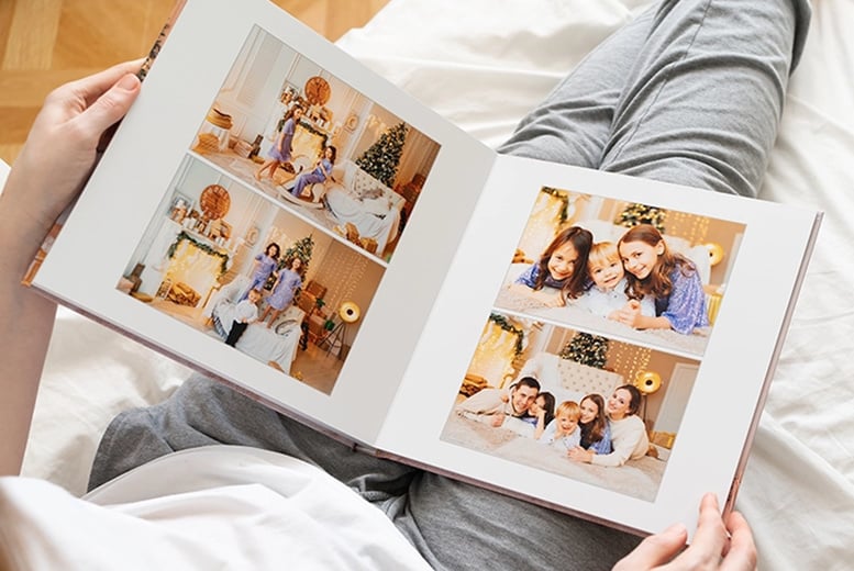 Leather Personalised Photobook Deal - Wowcher