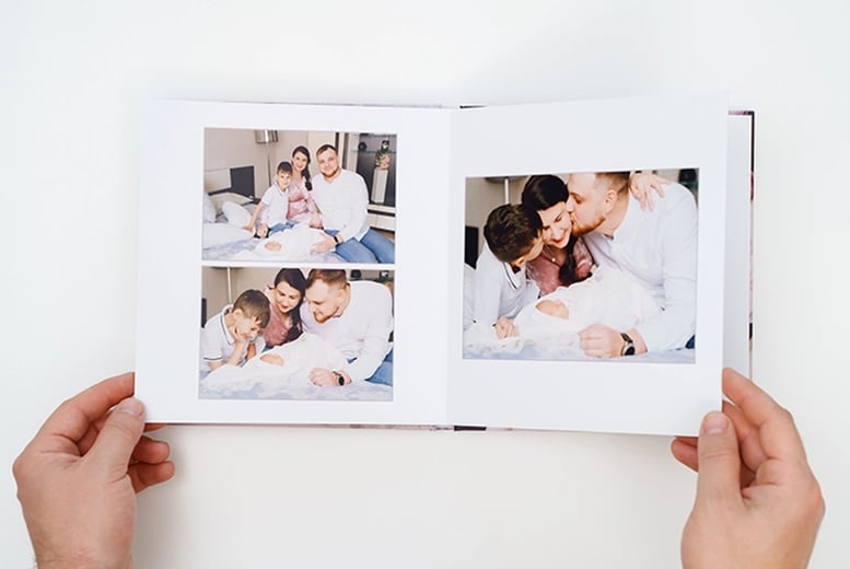 Leather Personalised Photobook Deal - Wowcher