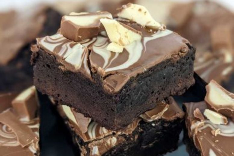  Limited Edition Marble Brownies Hamper from Bakerdays 