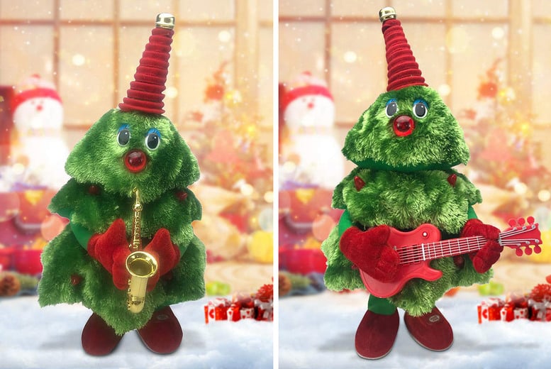 christmas tree singing toy