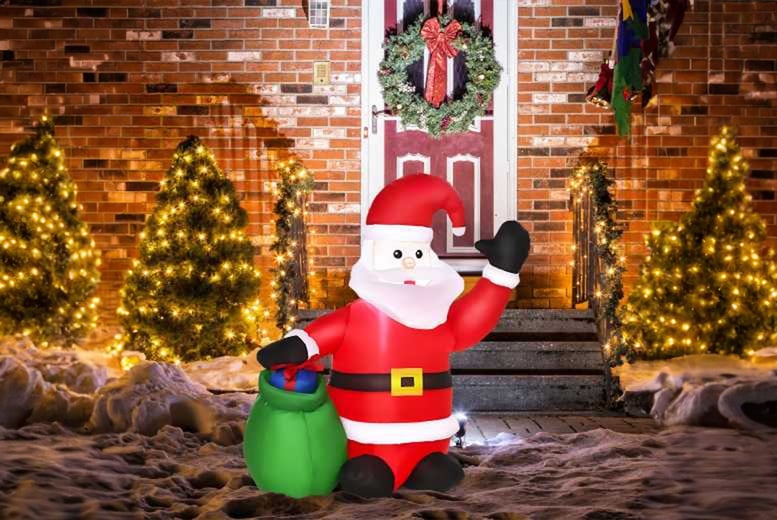 cheap blow up christmas decorations