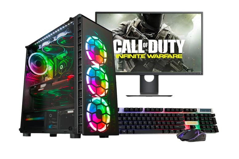 Gaming PC Bundle Intel Core i7 Deal - Wowcher