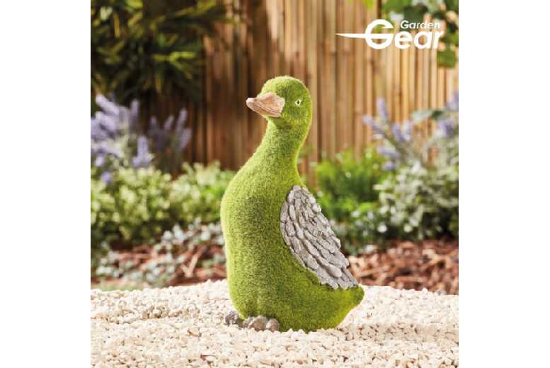 Flocked Effect Garden Ornaments in Four Designs - Wowcher