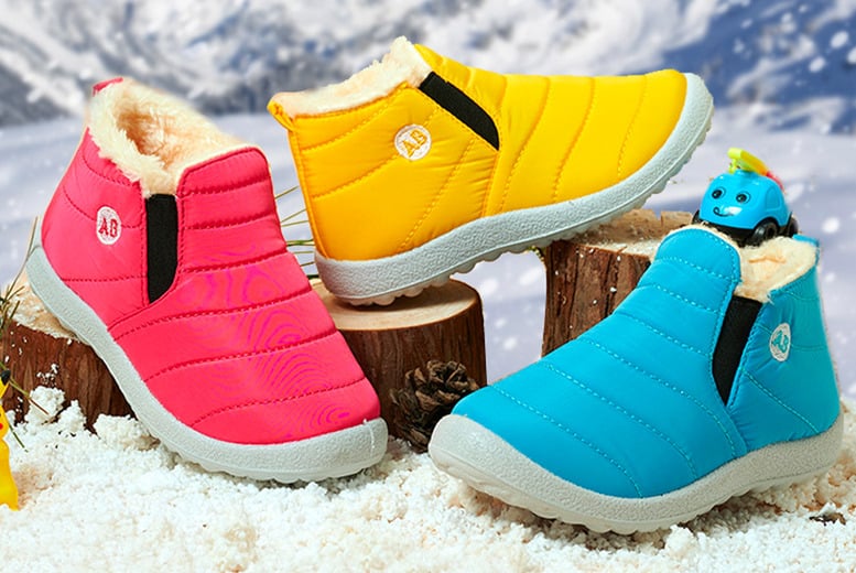 Kids Winter Ankle Boots Deal LivingSocial