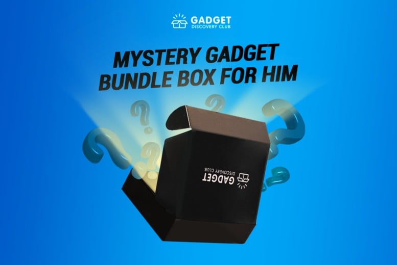 Mystery Gadget Box for Him by Gadget Discovery Club