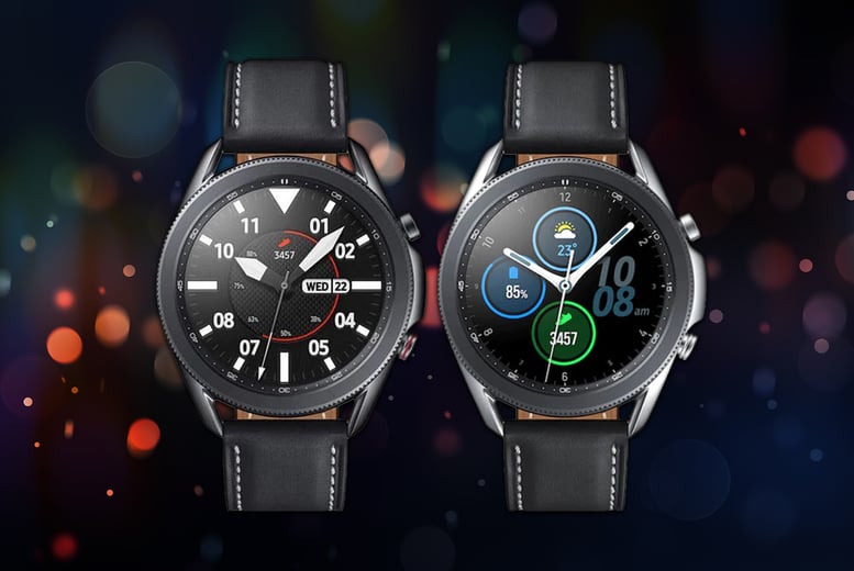 Samsung watch 3 black vs silver hot sale