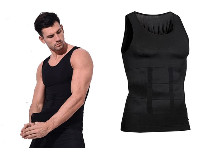 Mens shapewear sale vest