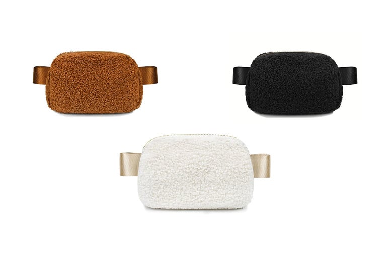 Fuzzy discount fanny pack