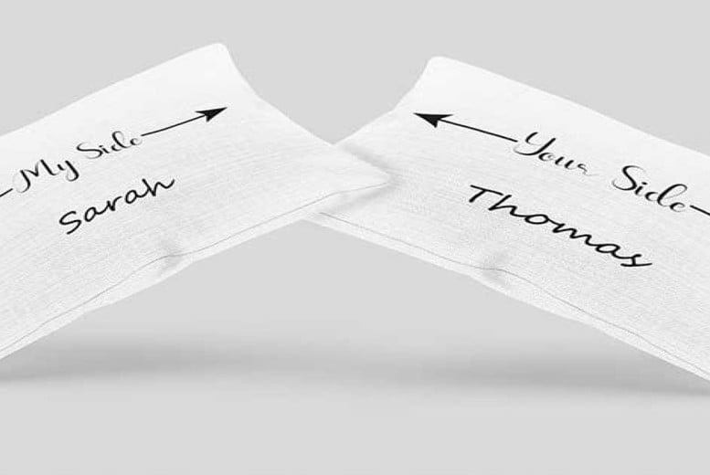 Funny Personalised Couples Pillowcases - Perfect for Valentine’s 