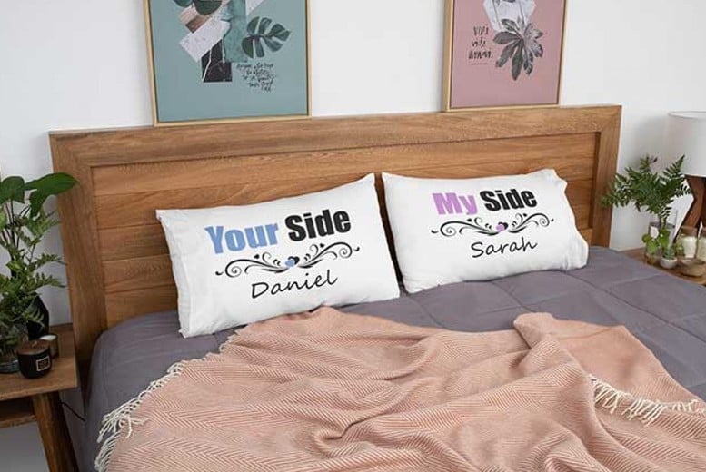 Funny Personalised Couples Pillowcases - Perfect for Valentine’s 