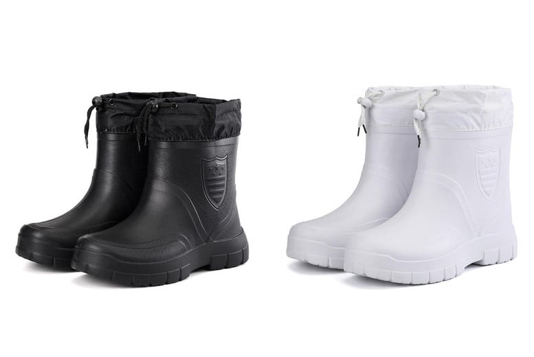 Men's packable rain on sale boots