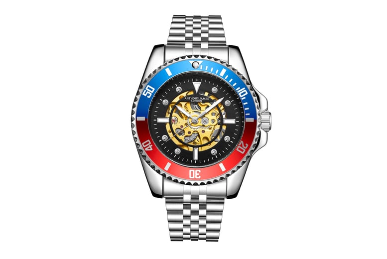 Anthony james 2024 skeleton watch