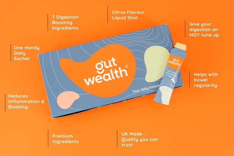 50% Off Voucher for Gut Wealth Daily Supplements