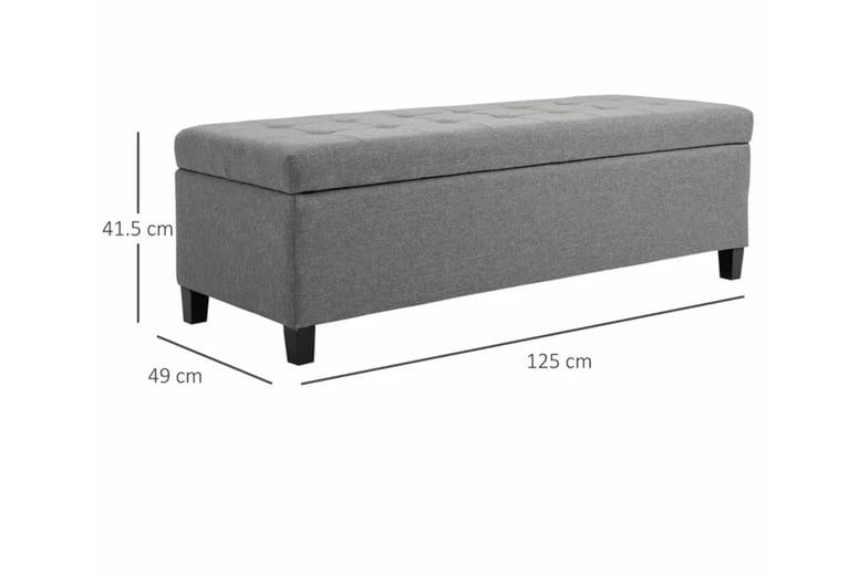 Microfibre-Upholstered-Tufted-Ottoman-Grey-10