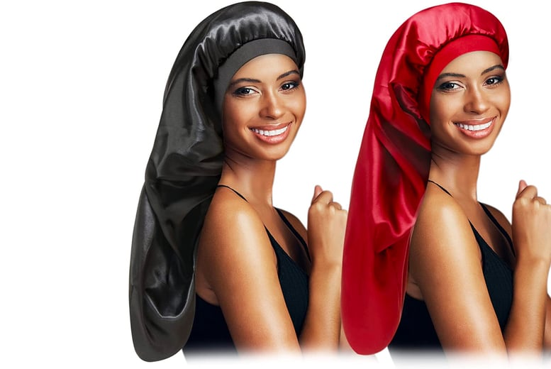 Long satin clearance bonnet