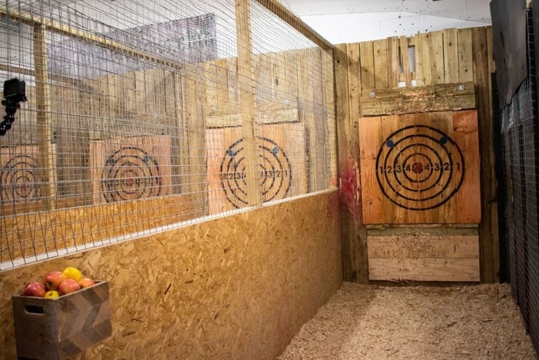 Axe Throwing Session for 2 –  4 Locations