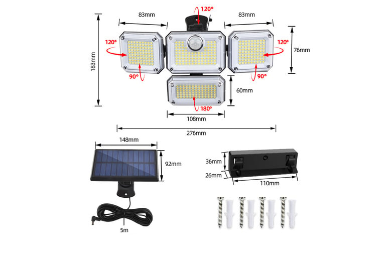 Solar-Wall-Lights-With-Remote-5