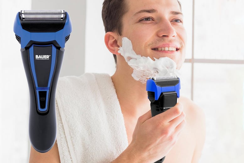 Bauer-Rechargeable-Wet-And-Dry-Shaver-1