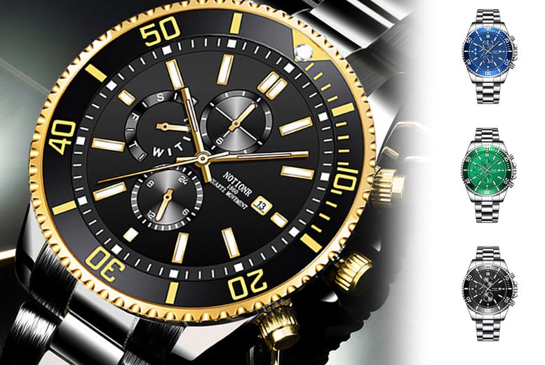 Mens watches sale in golden colour