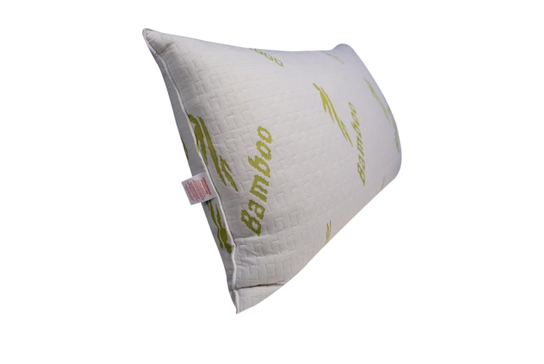 Bamboo pillow deals memory foam