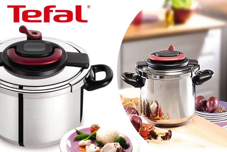 Tefal Clipso 6L Pressure Cooker LivingSocial