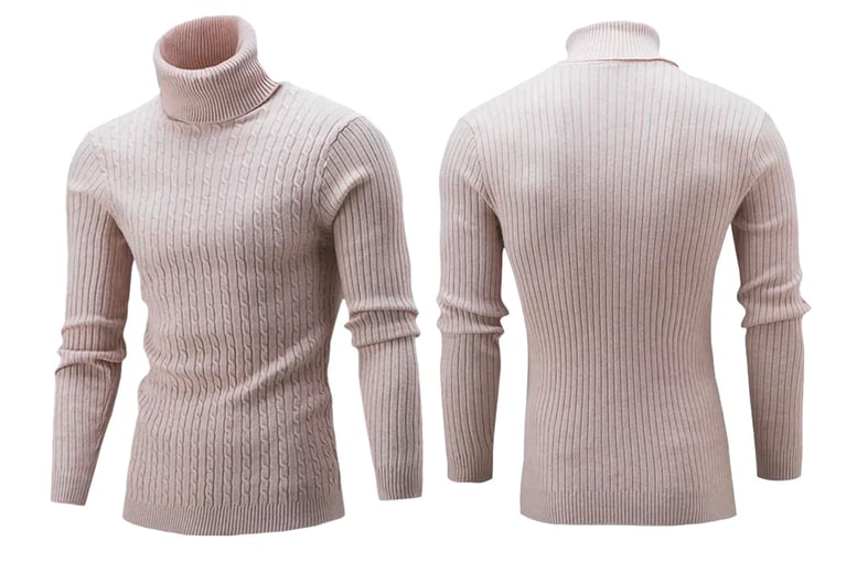 Men's acrylic turtleneck on sale sweaters