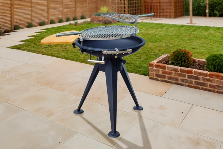 Circular bbq cheap grill