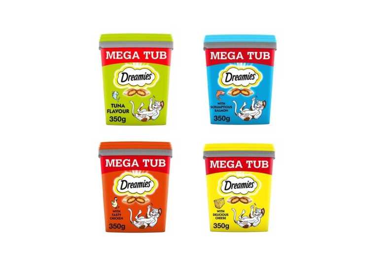 Dreamies mega cheap tub