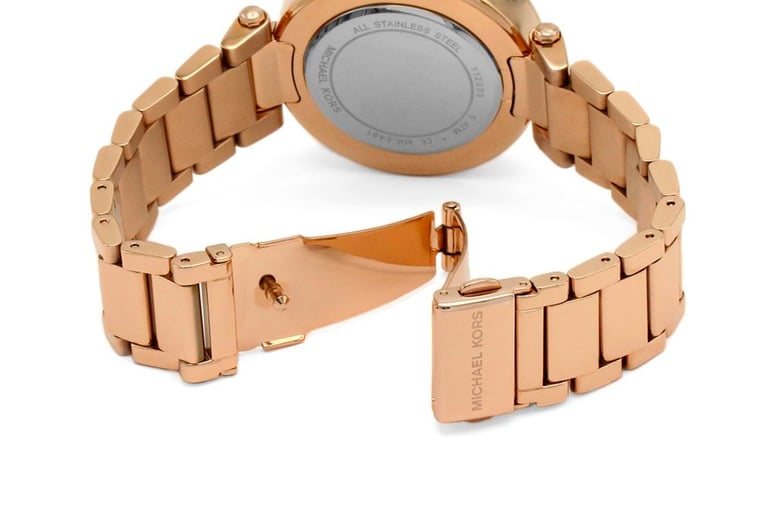 Mk ladies watch outlet rose gold