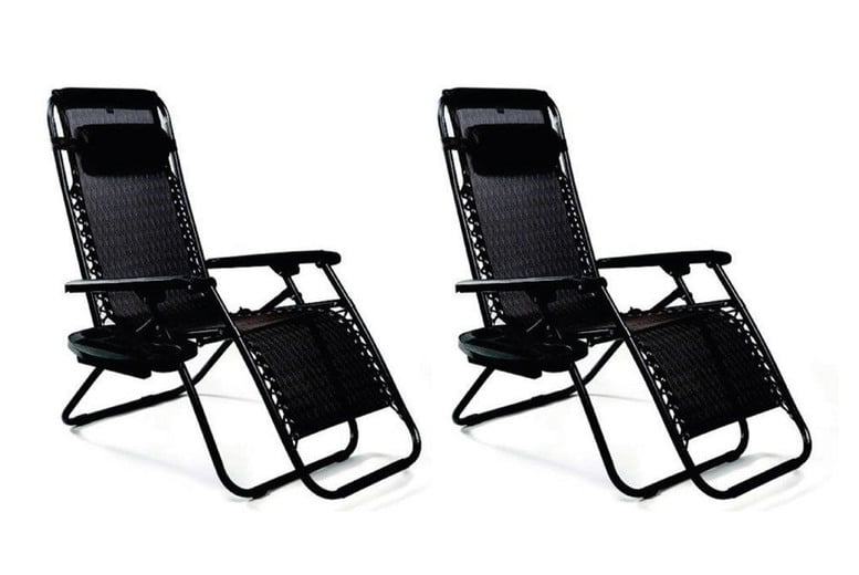 Wowcher reclining garden outlet chairs