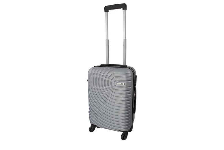 ABS-Hard-Plastic-Carry-on-Approved-Luggage-silver