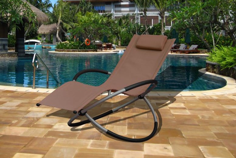 Wowcher discount garden loungers