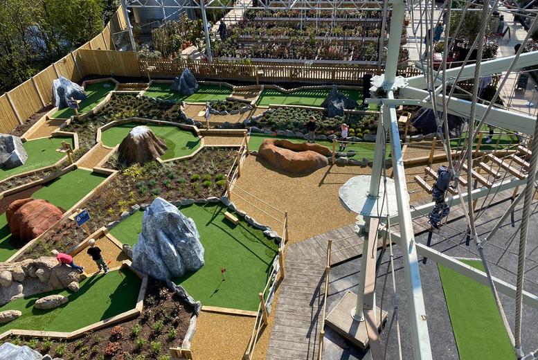 Adventure Golf & Skyrail for 2-4 people in Tamworth