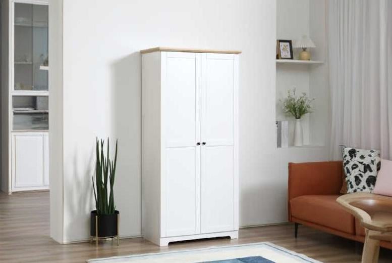 172cm Wooden Storage Cabinet Cupboard with 2 Doors