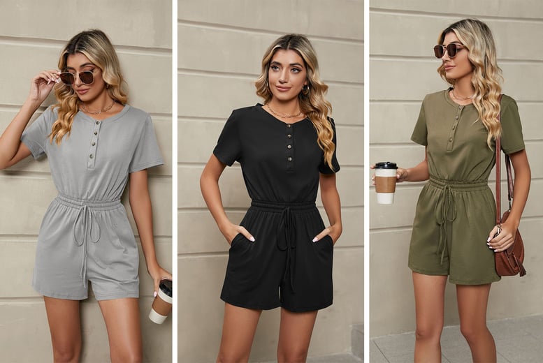 Casual cheap romper shorts