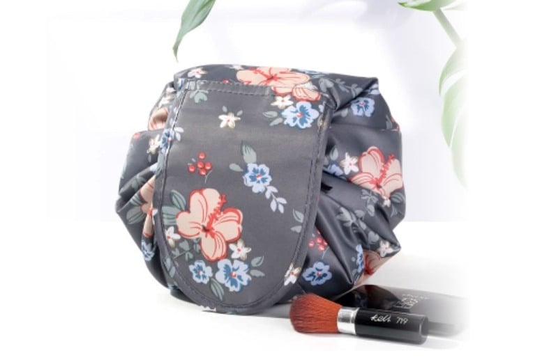 Drawstring Makeup Travel Bag Deal - Wowcher